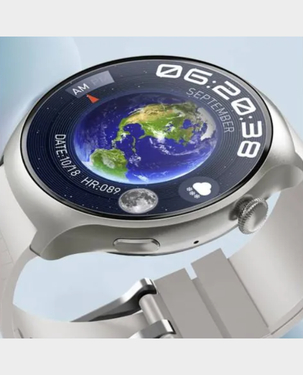 Exact Aurora Smart Watch | 1.52 -inch AMOLED | Water Resistant | EX1220 - White