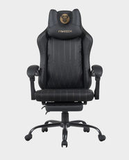 Fantech Gaming Chair | Tilt Mechanism | Two-Lever Control | Class 3 Gas Piston | Fixed Soft Armrest | GC193 - Black