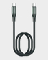 Exact USB-C to USB-C Cable | 60W | 1m | Fast Charging and Data Transfer | EX1105 - Black