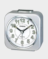 CASIO Analog Table Clock | TQ-143S-8DF - Silver in Qatar