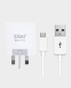 Exact QC 3.0 Micro Travel Charger EX2323 - White in Qatar