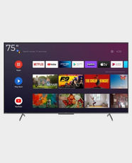 Sharp FN6 75-Inch 4K QLED Smart TV | 60Hz | Google TV | Dolby ATMOS | Dolby Vision | HDR10 | 4T-C75FN6NX - Black