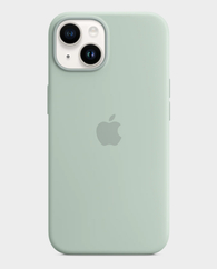 Apple Silicone Case for iPhone 14 Plus - Succulent in Qatar