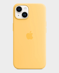 Apple Silicone Case for iPhone 14 - Sunglow in Qatar