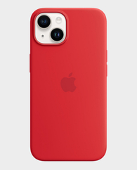 Apple Silicone Case for iPhone 14 Plus - Red in Qatar