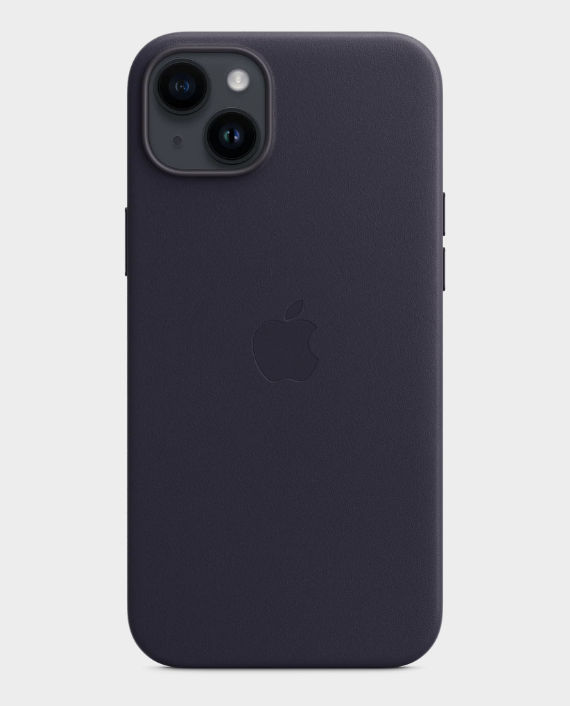 Apple Leather Case for iPhone 14 - Midnight in Qatar