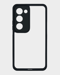 Back Case for oppo A5 - Clear/Black in Qatar