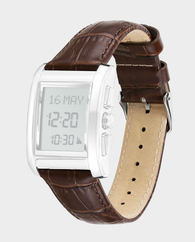 ALFAJR Deluxe Leather Strap WS-06L - Brown in Qatar