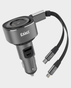 Exact 30W Car Charger With 4 In 1 Cable in Qatar