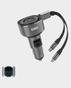Exact 4 In I Car Charger | 30W (Line) + 30W (Interface) | EX1222 - Gray