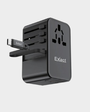 Exact 35W GaN PD Universal Multi Charger Adapter EX1205 in Qatar