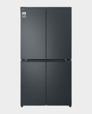 LG Side-By-Side Door Refrigerator | 704L | GR-B34FFCDB – Black Steel