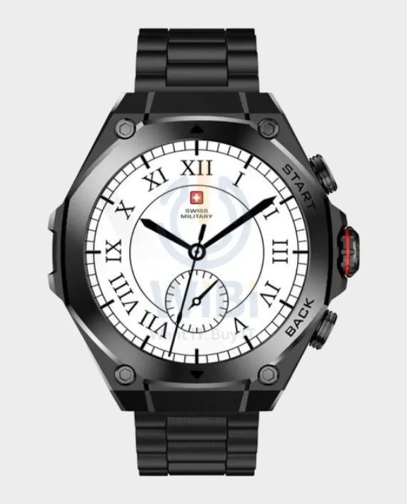 Swiss Military Dom 6 Smart Watch - Black in Qatar