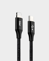 Exact High Power USB-C to Lightning 120W Cable - Black in Qatar