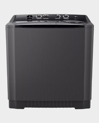 LG 16Kg Top Load Twin Tub Washing Machine P2061PT - Black in Qatar