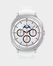 Samsung Galaxy Watch 8 Classic (BT, 46mm) | 1.81 Inch Super AMOLED Display | 445 mAh | 5ATM + IP68 Water Resistant | SML500NZWAMEA - White