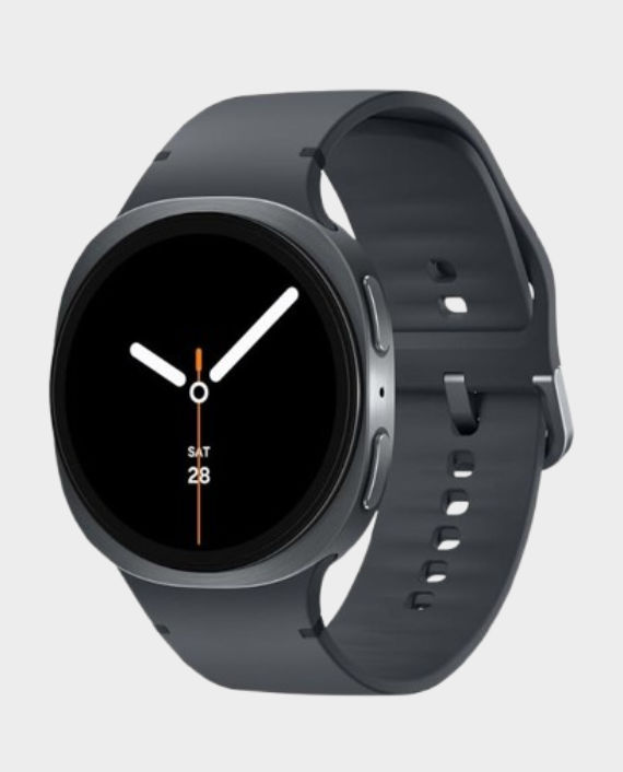 Samsung Galaxy Watch 8 (LTE, 44mm) | 1.5 Inch Super AMOLED Display | 435mAh | 5ATM + IP68 Water Resistant | SML335FDAAXSG - Graphite