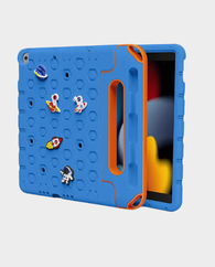 Moxedo Rugged Tablet Case for Apple iPad (2021) - Cartoon Sky Blue in Qatar