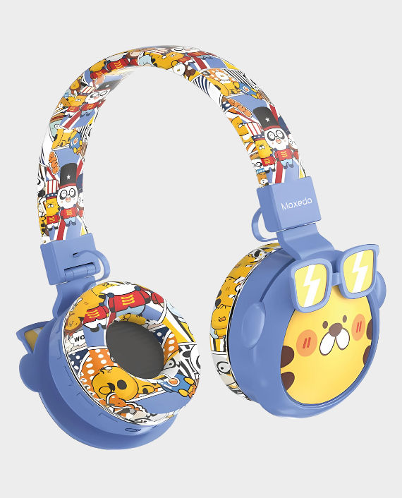 Buy Moxedo Junior Wireless Stereo On-Ear Headphones Blue in