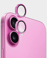 Exact Camera Glass for iPhone 16 - Pink in Qatar
