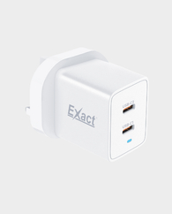 Exact Power GAN Quick Wall 47W PD Charger EX1082 - White in Qatar
