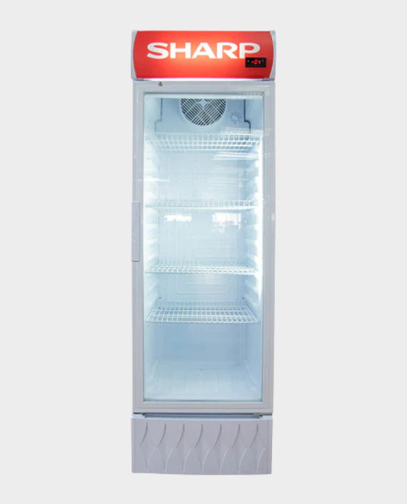 SHARP 295 Liter Showcase Refrigerator SCH-295X-WH3 - White in Qatar