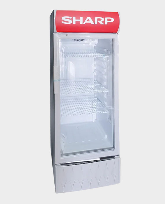 SHARP 405 Liter Showcase Refrigerator SCH-405X-WH3 - White in Qatar