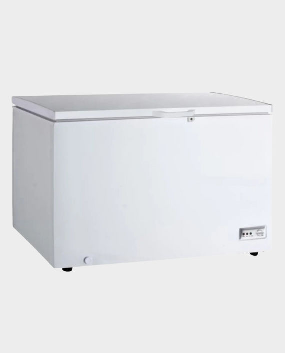 Sharp Chest Freezer | 400 Liter | Single Door | Manual Defrost | 135W Power Consumption | SCF-K400X-WH3 - White
