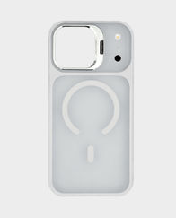 Bracket Stand MagSafe Case for Apple iPhone 15 Pro Max - White