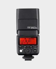Godox TT350s Mini Speedlight TTL Flash for Sony Cameras | 24-105mm Zoom Coverage | 360° Swivel Head | Built-In 2.4GHz X Wireless Radio System | 16 Channels | 3 Wireless Groups | High-Speed - Black