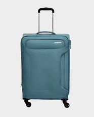 American Tourister Holiday | Polyester Trolley Bag | 80cm | TSA Lock - Smoke Green
