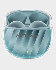 HiFuture FlyBuds 3 True Wireless Earbuds | Bluetooth 5.3 | ENC with 4 Mics | 30 Hours Battery Life | IPX5 Water Resistance - Blue
