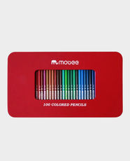 Mobee Colored Wooden Pencil Set | 100 Colors | Sharpened and long-lasting | Age 5+ | P021B2