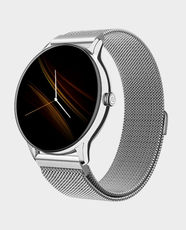 Noise NoiseFit Twist Go Elite Edition Smartwatch with 1.39 inch TFT Display | IP67 Water Resistance | Bluetooth 5.3 - Silver Link