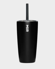 MiiR Straw Tumbler Stainless Steel Vacuum Insulated - Black in Qatar