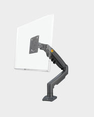 North Bayou Premium Single Monitor Steel Monitor Arm | Steel | 17 - 30 inch Monitor | 360° Rotation | NB F80