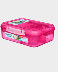 Sistema Bento Lunch Box 1.65L SM41690 - Pink in Qatar
