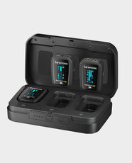 Saramonic Blink 500 ProX B2 Wireless Microphone | 10 Hours Battery Life | OLED Display | USB-C Charging | 2.4GHz Dual-Channel | 100m Range - Black