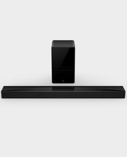 TCL 5.1.2 Channel Soundbar with Dolby Atmos with Subwoofer | 620W | Dolby Atmos 5.1.2 Ch | Bluetooth 5.1 | AI Sonic-Adaptation| Ray Danz Technology | Wireless Subwoofer | Q75H - Black
