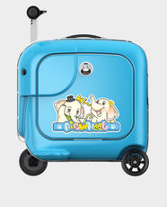 Airwheel Kids Riding Suitcase | Electric Luggage Scooter | Blue in Qatar