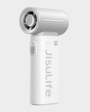 JisuLife Handheld Fan Life 9 | 40000 RPM | 10m/s Airflow | 5000mAh | ABS Material - Silvery