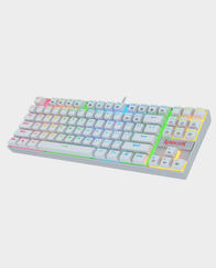 Redragon Kumara K552 TKL Gaming Keyboard | Outemu Blue Switches - White In Qatar