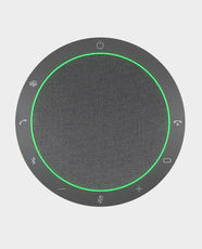 Jabra Speak2 55 Speakerphone | Conference Microphones | 15W Output | Advanced Noise Cancellation | Wired & Wireless Modes | 50 mm Speaker | Full Duplex Audio | Bluetooth 5.1 - Black
