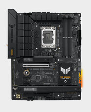ASUS TUF Gaming B760 Plus WiFi ATX Motherboard | DDR5 | Intel 14th, 13th & 12th Gen Processors | 4 x RAM Slots | PCIe 5.0 | HDMI Port | USB 3.2 Gen 2x2 Type-C - Black