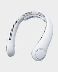 JisuLife Life 4 | 5 Speeds Turbo Air Duct | Anti Slip Neck Brace | Expandable Wearing Opening | One Button Control | Neck Fan - Grey