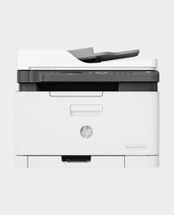 HP Color Laser MFP 179fnw Printer | Print, Scan, Copy & Fax | Up to 19 ppm Black / 4 ppm Color | 600 × 600 DPI Print Resolution | 150-Sheet Input Tray | 2-Line LCD Display | Wi-Fi, Ethernet & USB Connectivity | 4ZB97A - White