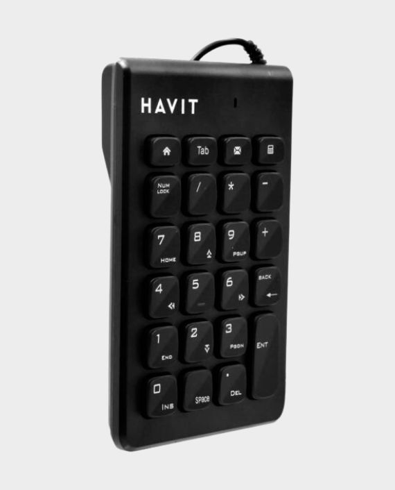 Buy HAVIT PC Series Numeric Keypad USB | 23 Keys in Qatar - AlaneesQatar.Qa