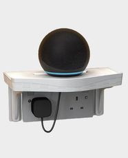 D-Line Cable Tidy Shelf | Cable Hider | Hold up to 5kg | Electrically-safe ABS plastic | DLCTSW001 - White