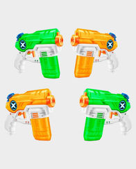 X-Shot Water Small Stealth Soaker (4 Pack) XS-118132 - Orange & Green in Qatar