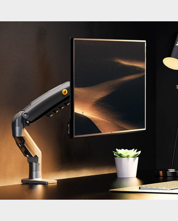 360 Monitor Hand Rotation Buy NB F80 Single Monitor Arm | 360° Rotation | 17-32 Inch in Qatar ...